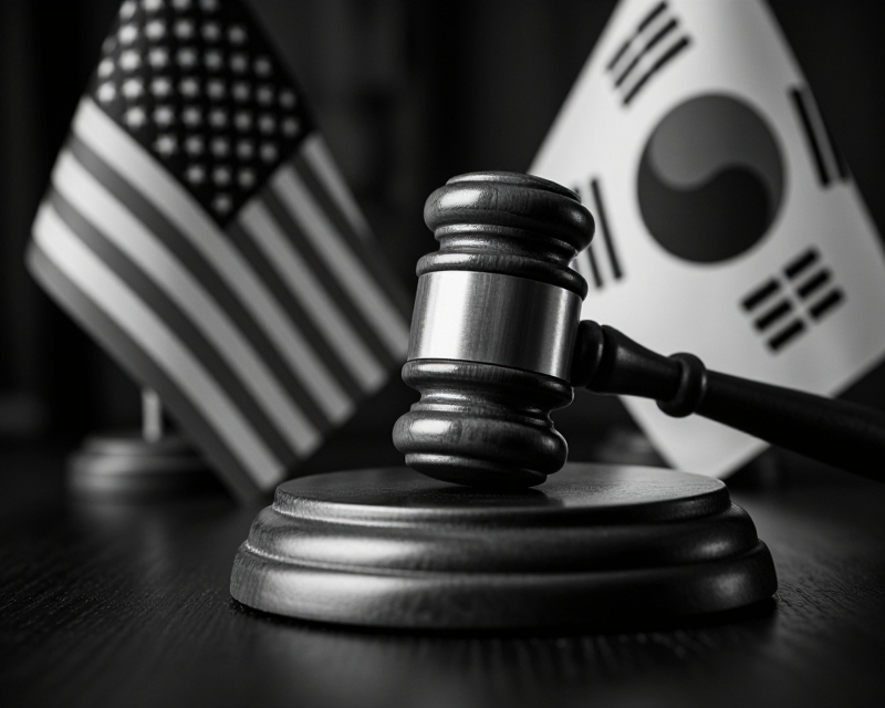 Symbolic tension between US and Korea