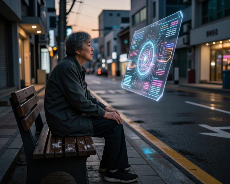 Symbolic representation of demographic shift and AI integration