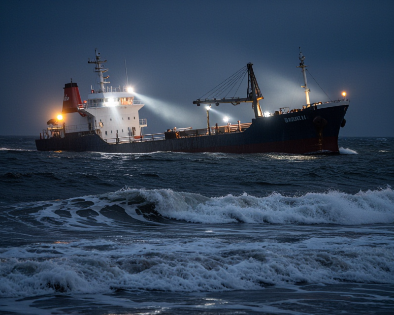 Dark Sea Rescue Scene