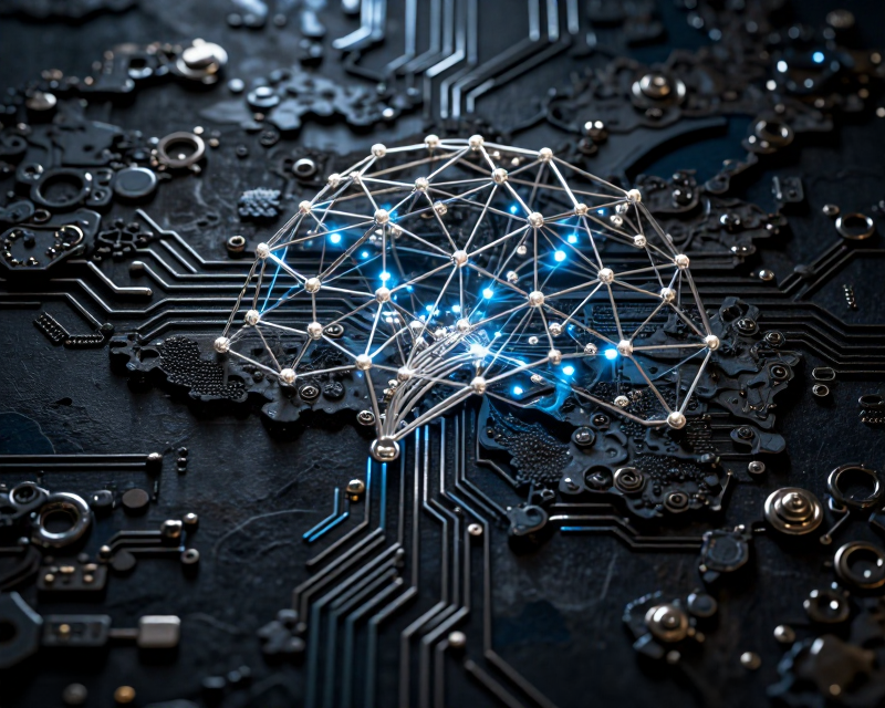 AI Cybersecurity Concept