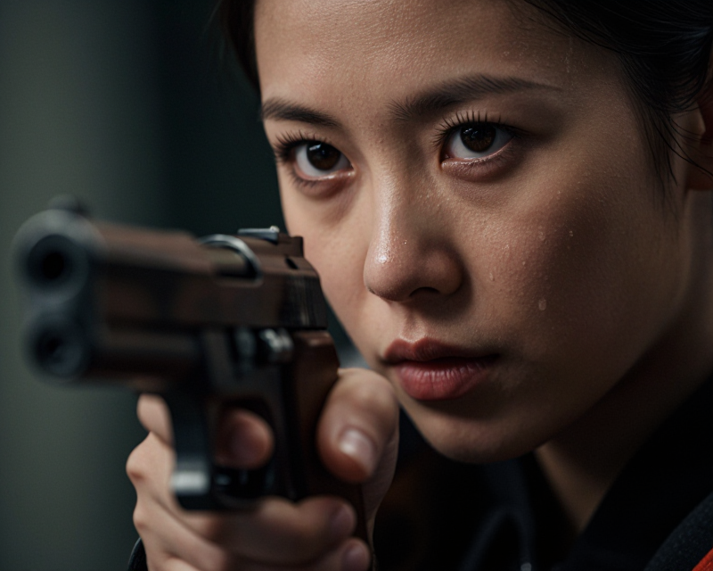 Cinematic Shooting Moment