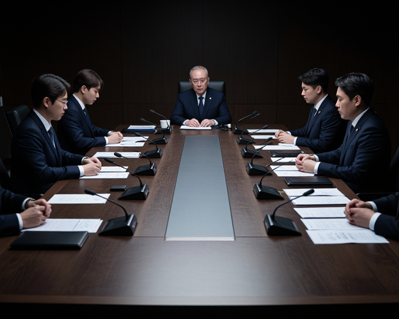Government Briefing Atmosphere