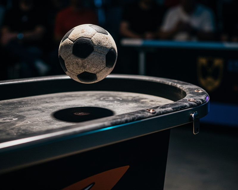 Dramatic Teqball Action