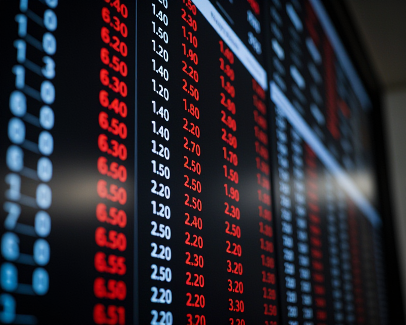 Stock Market Decline Concept