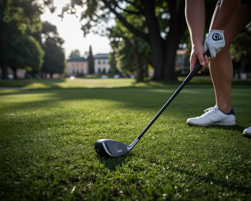 Professional Golf Victory Atmosphere