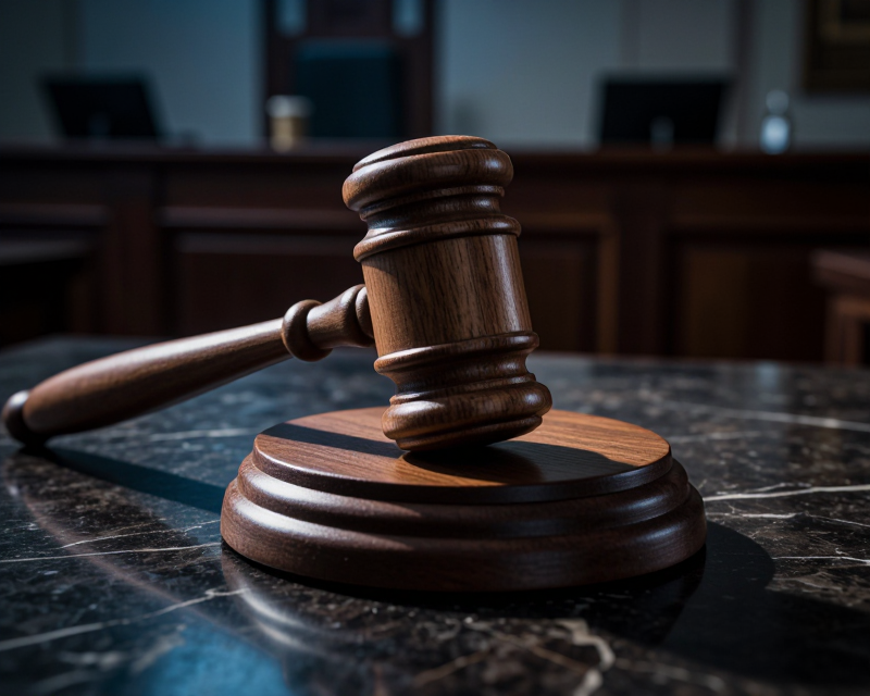 Legal Tension in Courtroom